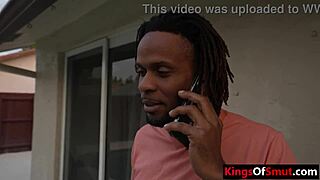 Teen stepdaughter craves stepdad's big black cock