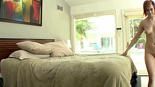 Redhead Teen Meets Her Best Step Dad For The First Time - Sasha Casey