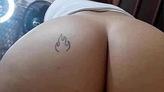 Couple Engages In Intense Sitting And Twerking On Dick Action