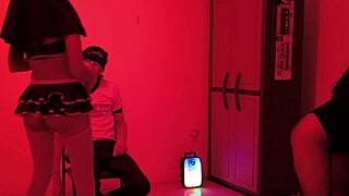 Sluts Stepsist Seduce Their Stepbrother To Make Him Horny At His College Celebration