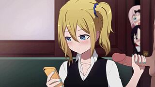 ai hayasaka gives a handjob