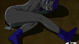 Zone Ravens gets deflowered and impregnated by Slade in cartoon