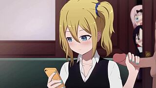 ai hayasaka gives a handjob