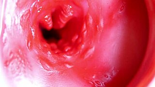A big red cock inside a juicy hole can give sperm at any moment