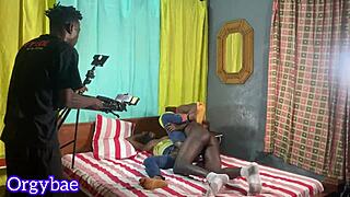 i dig deep in her wet pussy behind scenes