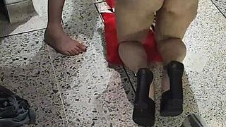 With My Step-Cousin Making Porn Videos At Home When We Are Alone, Riding And Fucking.