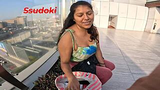 She paid for dinner, so I ate her ass, but then she fucked me hard?