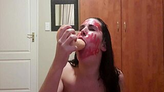 Self Punish Pissing Slapping Gagging With Dirty Talking
