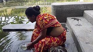 Devar fucks Bhabhi after shower.