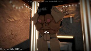 Roughly Fucking Her Tight Ass In Intense Session