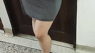 With My Step-Cousin Making Porn Videos At Home When We Are Alone, Riding And Fucking.