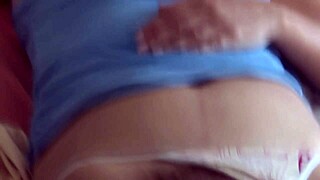 beautiful latina stepmom shows off her big hairy pussy before getting fucked