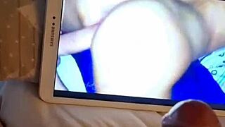 my ass is covered in cum after dirty talk session