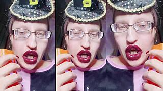 Wife begs intensely under findom homewrecker's control in jerk off asmr