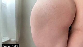 big ass step mom rides step son's cock hidden in home