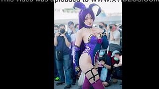 Xuxu Cosplay Jerk Off Challenge Part 2