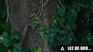 lez be bad - naughty pawg intern nicole aria gets raw disciplined by femdom boss milf dana vespoli