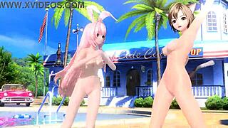 megurine luka meiko full nude mod