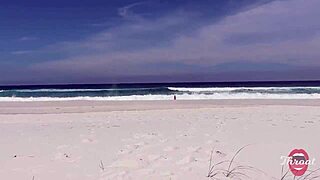 did that slut really give me a blowjob on the beach in front of the bathers?