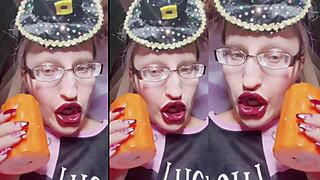 Wife begs intensely under findom homewrecker's control in jerk off asmr