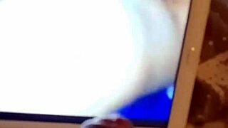 my ass is covered in cum after dirty talk session