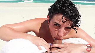 did that slut really give me a blowjob on the beach in front of the bathers?