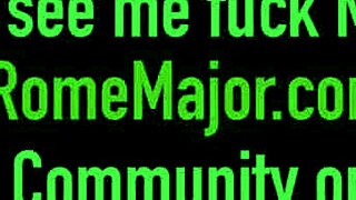 Asian Babe Stephanie Kim Gets Doggy Fucked by Big Dick Rome Major