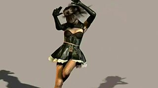 I Am Your Personal Cyberpunk Stunner With Big Tits In Lingerie And Panties