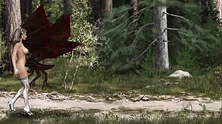 Let's play Framboise and run errands with a blonde character