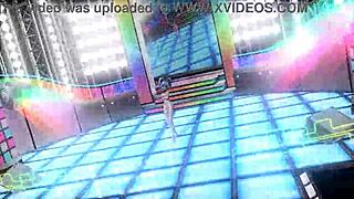 Hatsune Miku in Nude Bunny Costume from Vocaloid Project Diva Mod