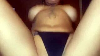 scottish tattooed teen with big ass and tits fingers herself hard, wow 😈