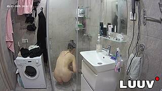 Luuv Tattooed Alice Prepares In Shower For Evening Reality Show