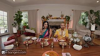 Vr bangers indian wife deeply sucks and cheats on husband with you