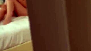 My horny stepgrandpa helped me change into my school uniform so i helped him with his boner