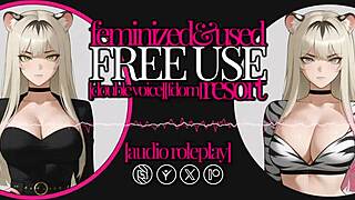 Femdom Mistress Feminizes Guy in Erotic Threesome