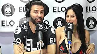 Entrevista con elo podcast termina con preguntas picantes que me excitan jenifer play