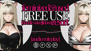 Femdom Mistress Feminizes Guy in Erotic Threesome