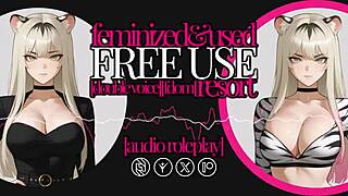 Femdom Mistress Feminizes Guy in Erotic Threesome