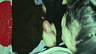 Sweet Latina Sucking a Big Cock