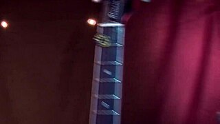 Hey, the guitarist just fucked this cute blonde and sprayed urine on her!