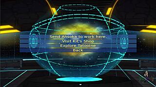 star wars orange trainer part 26 cosplay bang with hot alien girls