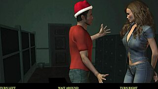 Office party ends with Sophie in playful scenario