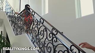 Paris the Muse Seduces Rico with Curves for Steamy Fuck