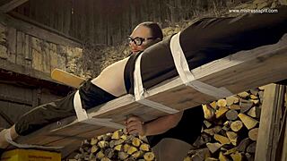 Dominatrix Mistress April dominates two mistresses and sissy whore.