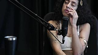 Safada flaunts chest tattoos after valuing small wins, loves fingering ass with slaps, prefers blowjobs - bibi hourani 😏