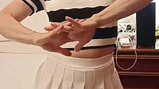 Opening girlfriend's ass first time, creampie.