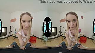 blonde teen gets pussy destroyed on cam