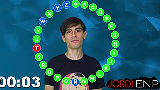 Myss Alessandra tries her best at my sexy game parody - if she's lucky, she'll get the big prize!