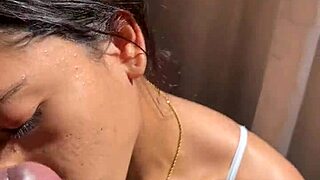 big booty brunette seduces stepbrother for amateur couple fun