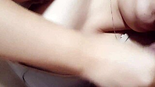 Sexy Babe Giving Me SLOPPY BLOWJOB Cum In Her Mouth!